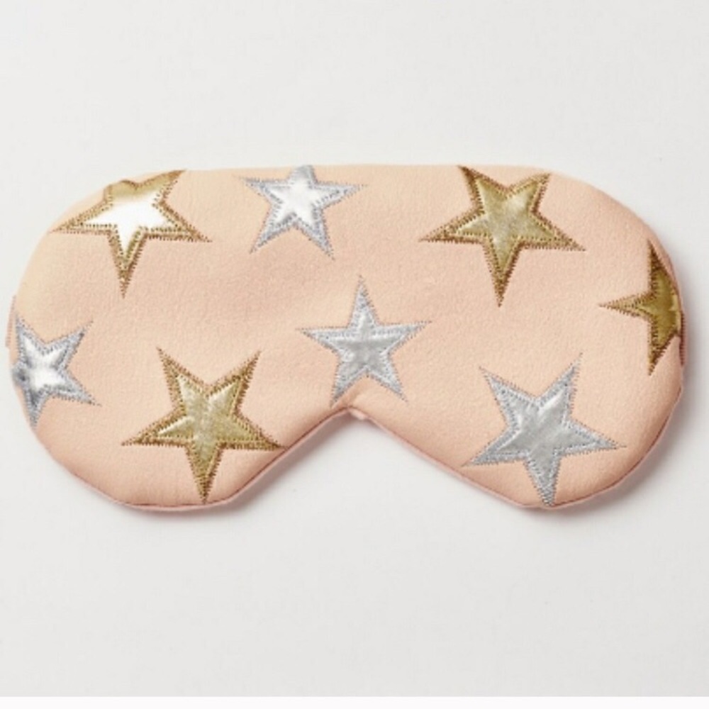 Free People Leather Starry Eyed Travel Eye Mask